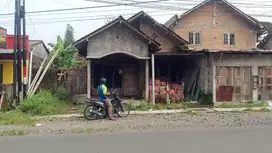 Dijual Tanah Pekarangan Bonus Rumah Belum Jadi Sumberadi