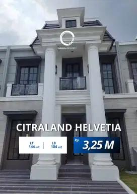 Perumahan Citraland Helvetia Type Alessandria Jalan Kapten Sumarsono