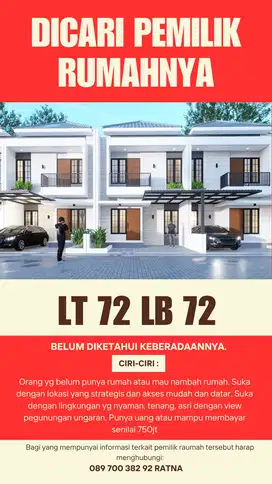 Rumah Nyaman di Perumahan Baru di Pudakpayung
