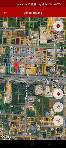 Jl. Adonis Samad induk dekat duta mall (Ahmad Dody)