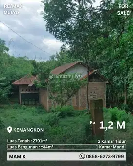 Dijual Tanah Beserta Rumah Area Purbalingga