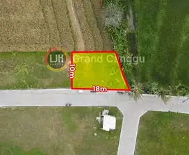 Di jual tanah view sawah di nyitdah dekat pantai kedungu, Tabanan