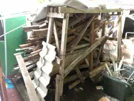 Kayu Bekas Project Kayu Keras Campur Kaso Balok, Steger, Tangga, Meja