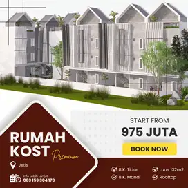 Tanah cocok untuk rukos 2 lantai jetis dekat UMM