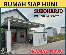 RUMAH BARU DIJUAL SIAP HUNI DI SUKOHARJO KOTA DEKAT GOR JOMBOR