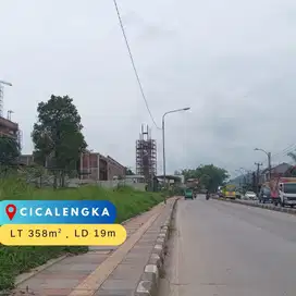 Tanah Bandung SHM 50 Meter Dari Jl Nasional Cicalengka Nagreg