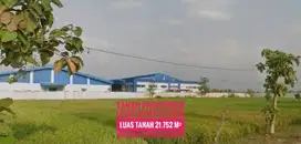 DIJUAL Tanah area Industri LD 133 mtr, dekat Exit Tol CARUBAN