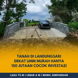 Tanah Murah Investasi di Landungsari Malang