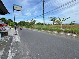Tepi Jalan Sambiroto Sleman, Tanah SHM Cocok Usaha & Rumah hunian