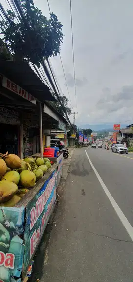 Jual Cepat Tanah di Jl. raya Puncak - Gadog,Ciawi