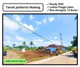 Dijual Tanah Jatikerto Pinggir Jalan Kepanjen Malang