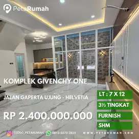 Komplek givenchy one full furnished mewah daerah gaperta helvetia