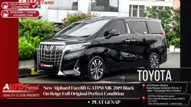 Toyota New Alphard Facelift G ATPM NIK 2019 Black On Beige