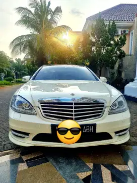 S350 L th 2012 putih LOW KM 25RB ASLI