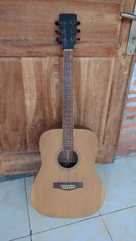 Gitar akustik Masi normal jaya minus lecet pemakaian saja