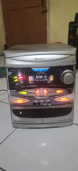 Head hifi pioneer VS90 display cerah ceria normal
