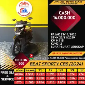 DP 1 Juta aja !! HONDA BEAT SPORTY CBS 2024