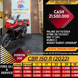 DP 500 rb aja !! HONDA CBR 150 R 2022
