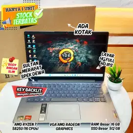 Lenovo IdeaPad Slim 3 14ABA7 AMD RYZEN 7-5825U RAM 16 SSD 512