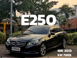(AMG) E250 NIK 2013 KM 78rb