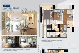 Sky House Bsd Tower Claymore Ukuran 87 meter