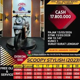 DP 1 Juta aja !! HONDA SCOOPY STYLISH 2023