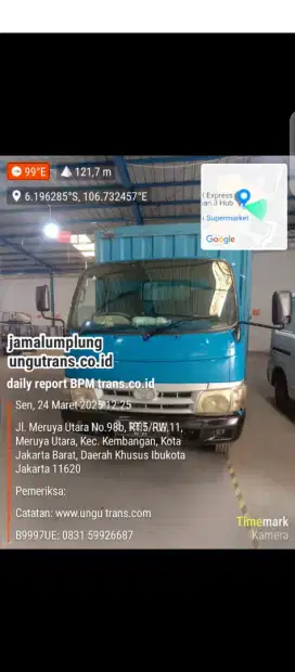 Truk Dyna bak 5way siap pakai
