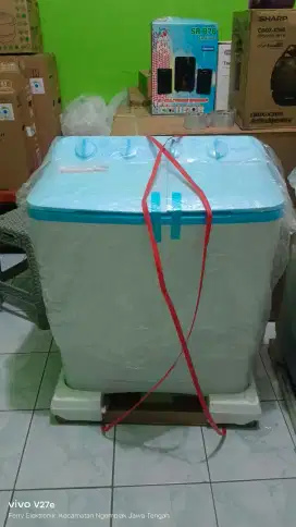 Mesin cuci Polytron 2 tabung 7kg