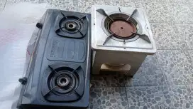 Kompor Gas Rinnai + Kompor Minyak Tanah