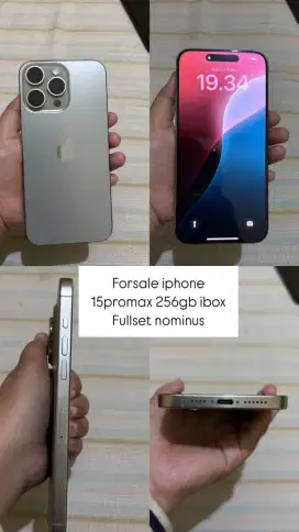 iPhone 15 Promax 256 Resmi iBox