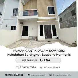 RUMAH CANTIK DALAM KOMPLEK: Keindahan Bertingkat, Suasana Harmonis