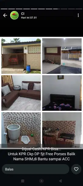 Rumah Rapi di Cileungsi