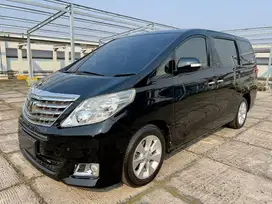 DP 15JT [LOW KM] TOYOTA ALPHARD G ATPM 2013 HITAM TT 2014 SC