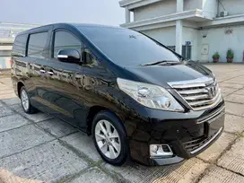 DP 15JT [LOW KM] TOYOTA ALPHARD G ATPM 2013 HITAM TT 2014 SC