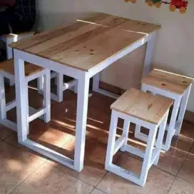 Meja cafe satu set