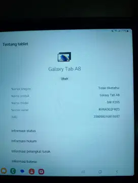Samsung Tab A8 4G LTE+ wifi