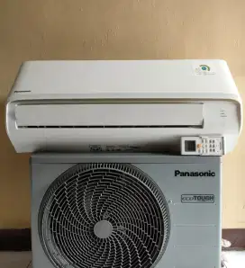 AC panasonic 1 PK R32 like new, unit mulus full ory luar dalam