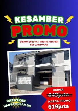 Peluang emas hanya bulan ini rumah baru diskon30 juta