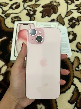 iPhone 15 128GB iBox Fullset Like New | Garansi s/d Okt 2025