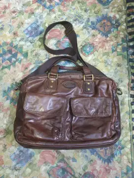 Tas slempang fossil preloved