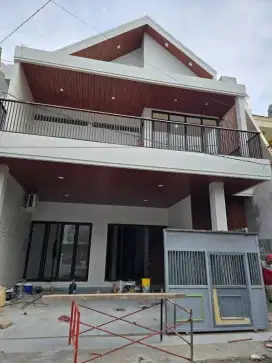Dijual rumah baru gress babatan pantai barat dekat annyeong market