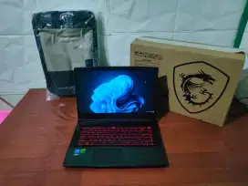 Laptop Gaming/Editing MSI GF63 i5 12450H RTX 3050