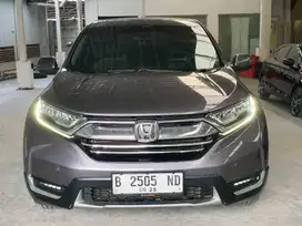 HONDA CR-V TURBO PRESTIGE 1.5  AT 2018 Abu-abu  B2505ND