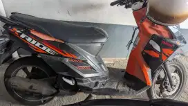 Yamaha x ride 2014 hitam orange