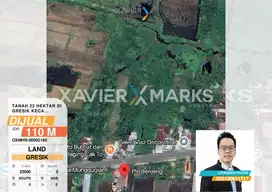 Tanah Gresik Benjeng Raya Munggugianti Barat Hadap utara utk komersial