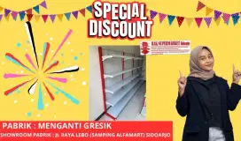 Rak minimarket Gondola