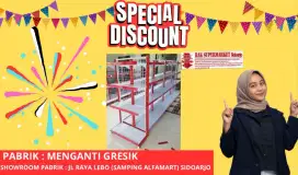 Rak minimarket Gondola