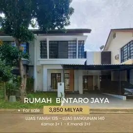 DIJUAL CEPAT RUMAH SIAP HUNI SUDAH RENOVASI DALAM CLUSTER DI BINTARO