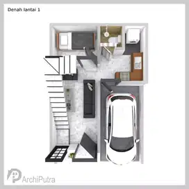 DI JUAL RUMAH SISA 2 UNIT 3 KAMAR TIDUR DI DALAM KOMPLEK