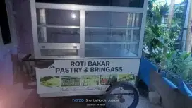 Grobak roti bakar alumunium